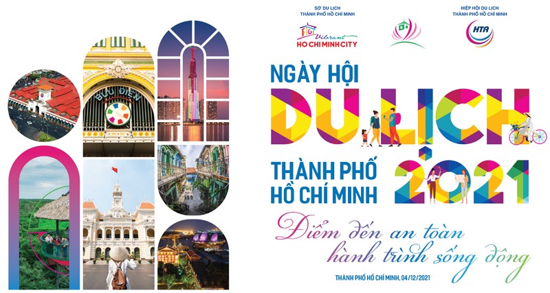 Ngày hội Du lịch TP Hồ Chí Minh lần thứ 17 năm 2021 với chủ đề “Điểm đến an toàn – hành trình sống động”. (Nguồn ảnh: hcmcpv.org.vn)
